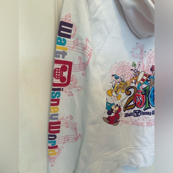 Disney Mickey Mouse Fantasia white sweatshirt 2016 - Picture 9 of 14